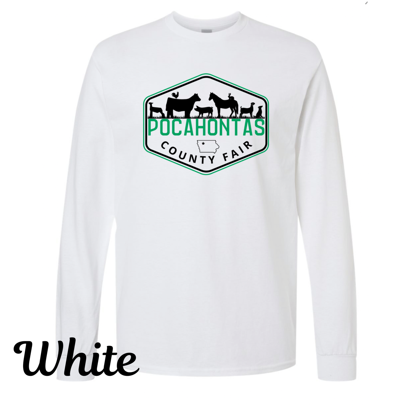 Long Sleeve T-shirt - Pocahontas County Fair