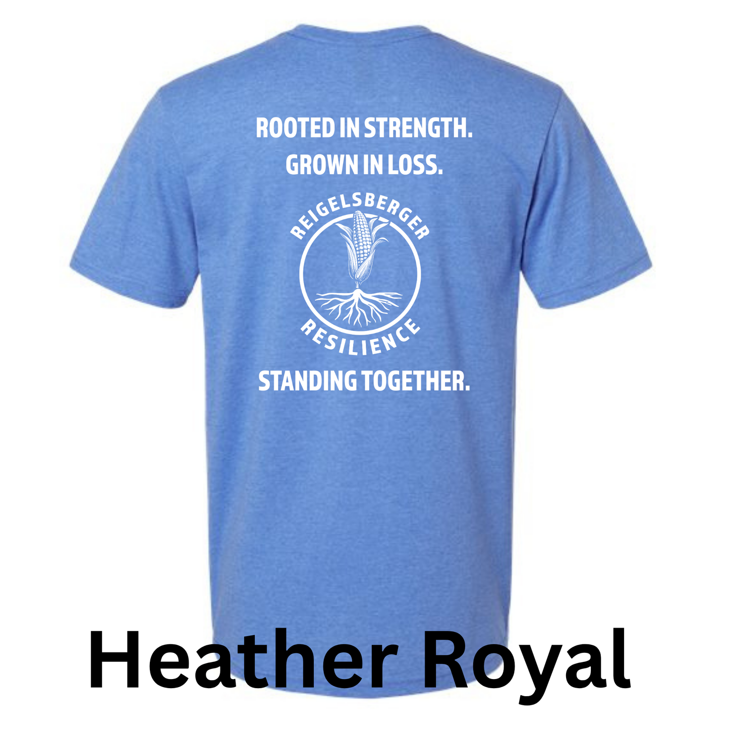 REIGELSBERGER RESILIENCE TEE - Heather Royal