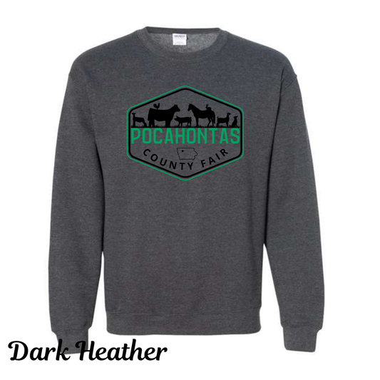 Crewneck Sweatshirt - Pocahontas County Fair