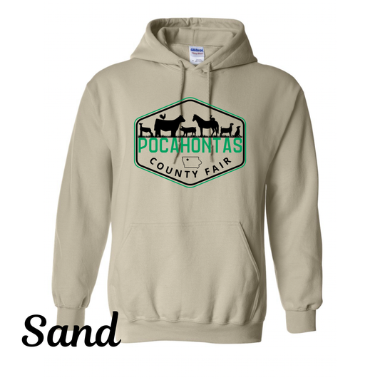 Hooded Sweatshirt - Pocahontas County Fair