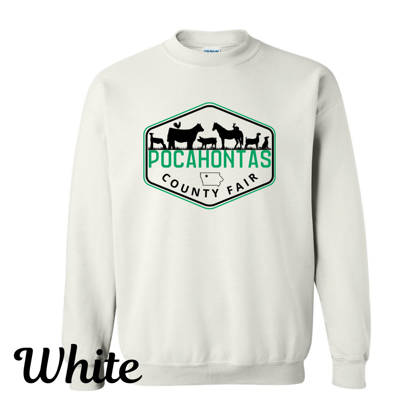 Crewneck Sweatshirt - Pocahontas County Fair