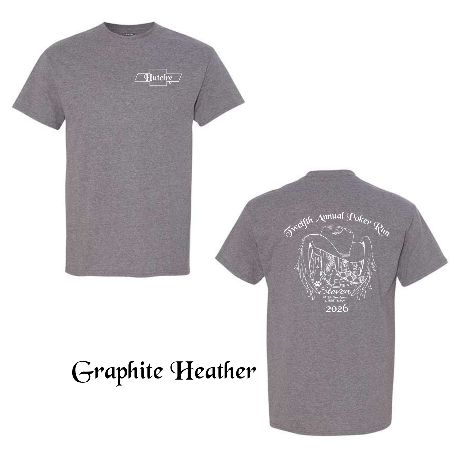 Poker Run tee (color choice)