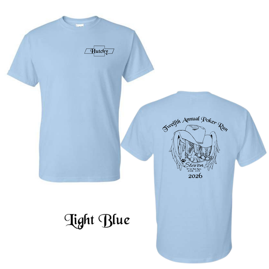 Poker Run tee (color choice)