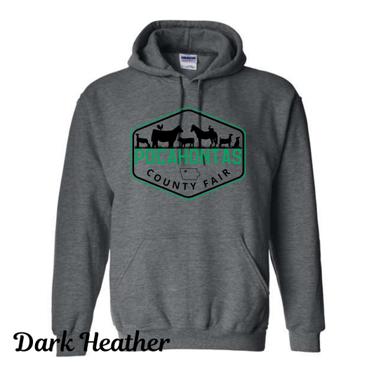 Hooded Sweatshirt - Pocahontas County Fair