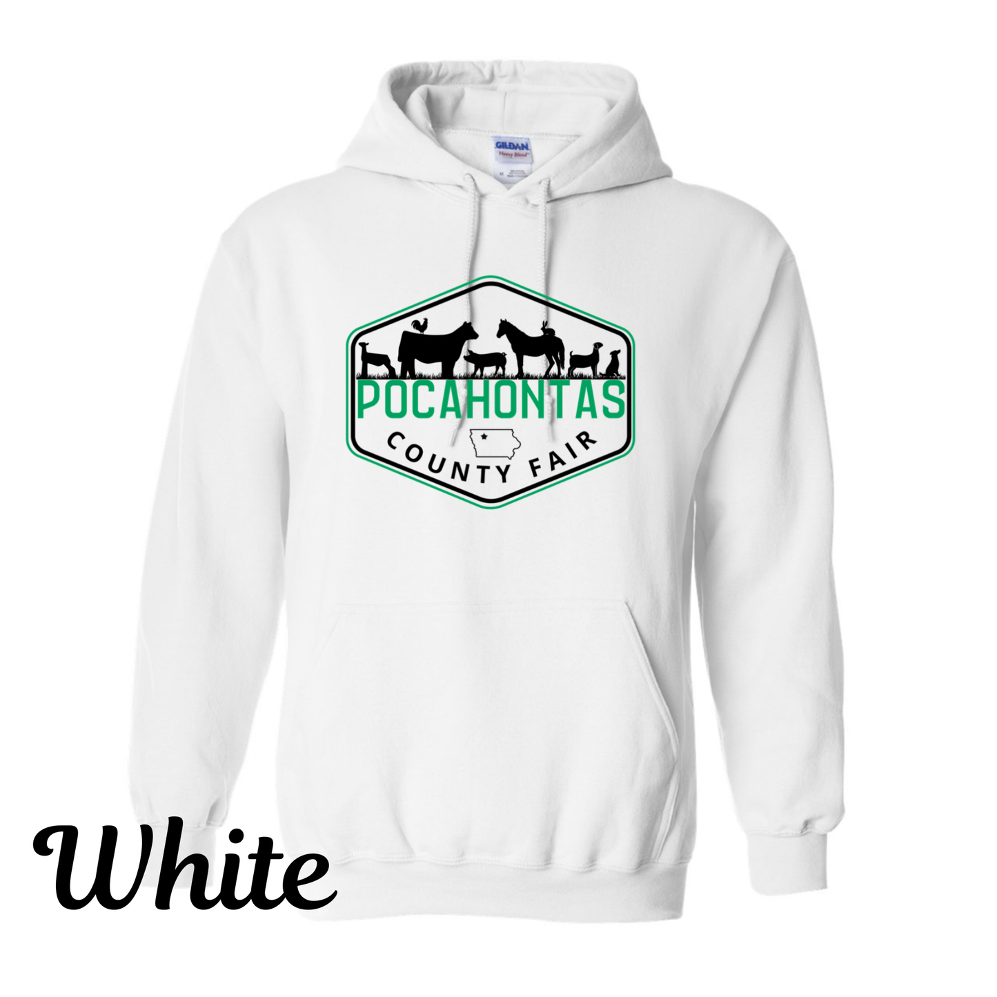 Hooded Sweatshirt - Pocahontas County Fair
