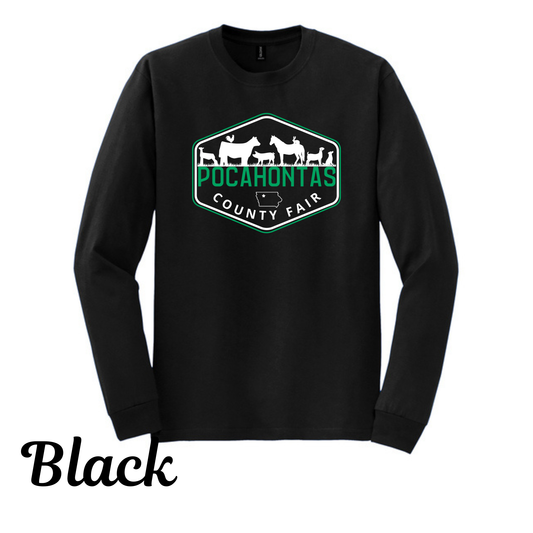 Long Sleeve T-shirt - Pocahontas County Fair