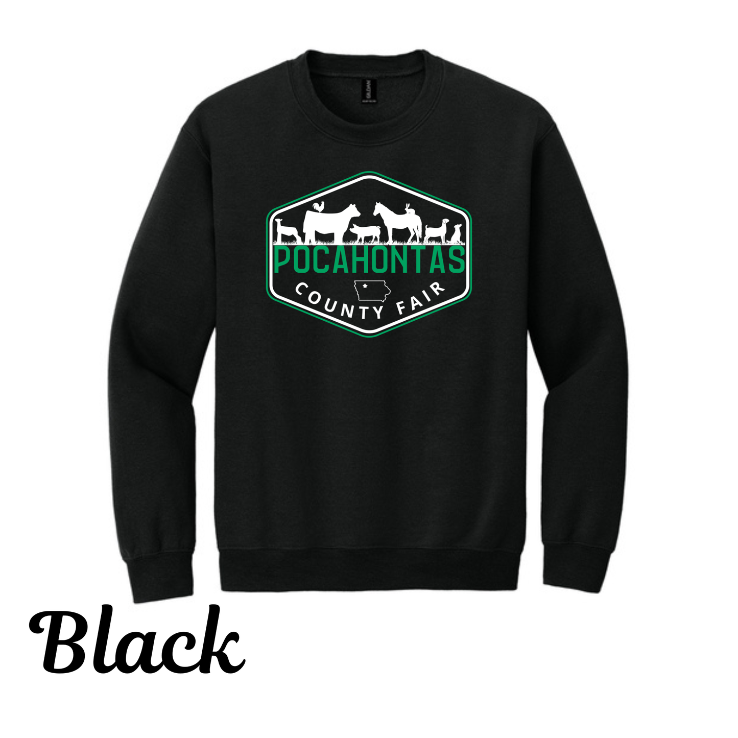 Crewneck Sweatshirt - Pocahontas County Fair