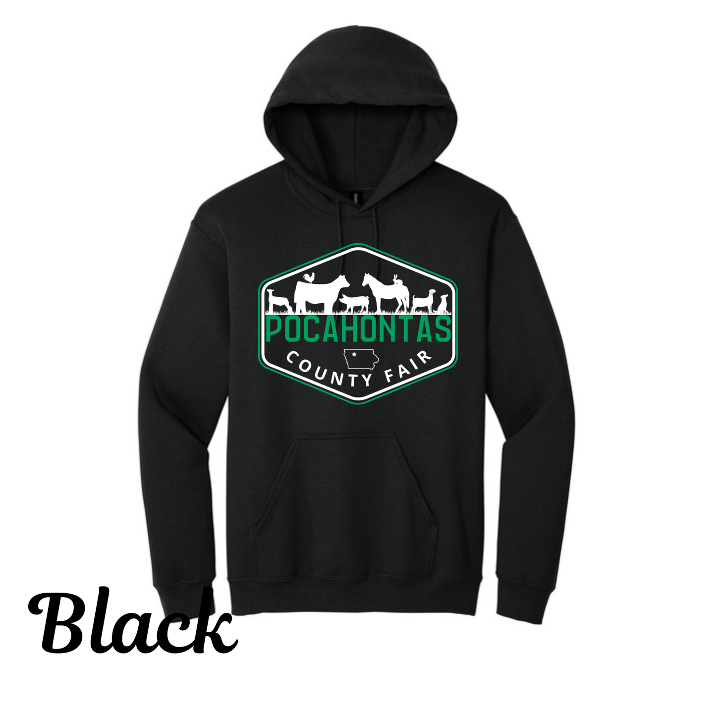 Hooded Sweatshirt - Pocahontas County Fair